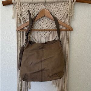 Lucky brand 100% cowhide leather tote bag